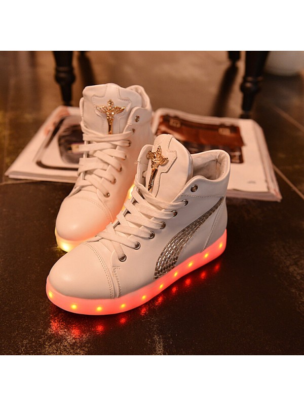 Men and Women 7 colors Fashion USB Rechargeable LED Light Shoes